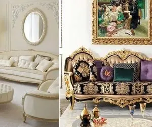 مبلمان کابریول یکی از شیک‌ترین انواع مبلمان / یه دست ازینا بتونی بخری انگار شاه شدی