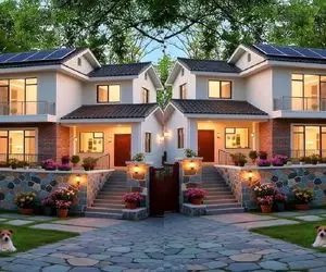 معماری خلاقانه؛ ویلای اعیونی نقلی ساخته تو دل جنگل و صخره زمخت میلیاردی هزینه کرد