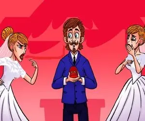 کاراگاه شو؛ فکر میکنی خدای هوشی بگو حلقه ازدواجی که دست دوماد برای کدوم از عروس هاست؟