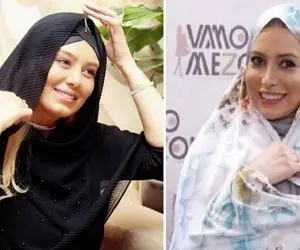 "فریبا نادری" انقدر رفت سالن تا خودشو کُپ سحر قریشی کرد؛ خانمی حاشیه دوست شدیا!