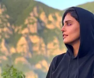 عکس الناز شاکردوست در منظره ای بکر و زیبا!