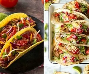 طرز تهیه تاکو گوشت مکزیکی / یه غذای سریع و راحت که خیلی خوشمزه ست