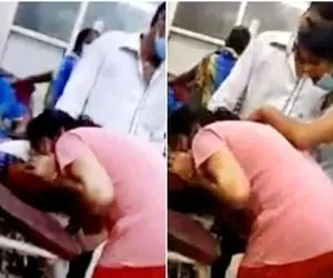 تلاش دردناک یک دختر برای نجات جان مادر کرونایی اش