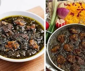 طرز تهیه خورش آلو اسفناج به روش اصیل / طعم عالی این غذای خوشمزه رو امتحان کن