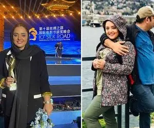 سبقت نرگس محمدی از گلشیفته رفت خارج و یهو از خودش رونمایی کرد؛ بخت خوش بردتش به اوج!