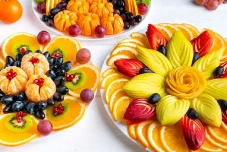 میوه آرایی یلدا؛ برش پرتقال به سبک هتل های 5 ستاره