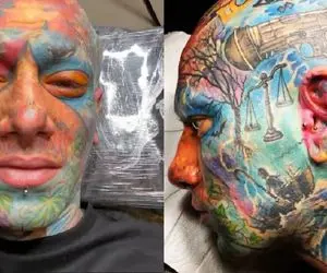 گریه های امیر تتلو / صورت ترسناک تتلو! + ویدیو