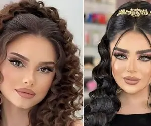 چه صورتی با شینیون فرق وسط قشنگ تر میشه؟ انواع شینیون برای موی فرق وسط؛ عروسی و ضیافت