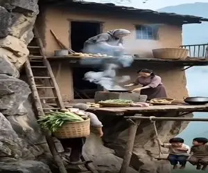 معماری خلاقانه؛ زن و شوهر با پاداش بازنشستگیشون خونه 2 طبقه کوهی ساختن طعم زندگی اینه