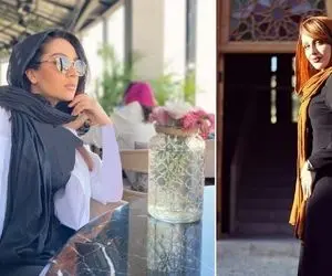 وقتی "میترا رفیع" شیفته ژست های خانومانه است 