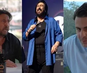 آواز احساسی؛ علی ضیا با شهرام شب‌پره وقتی جای خنده غم میشینه روی لبام می خونه