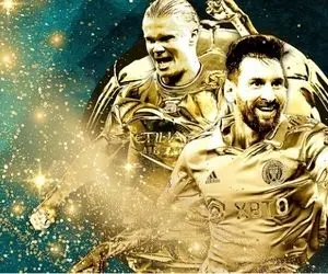 توپ طلا حق مسی یا هالند؟ + آمار کامل دو فوق ستاره