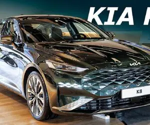 سدان هیبریدی کیا K8 اینبار در ایران البته فعلا برای جانبازان