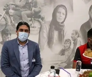 لیلا حاتمی و پیمان معادی در قرعه کشی لیگ برتر فوتبال ایران!