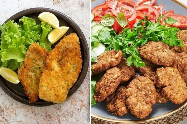 طرز تهیه کتلت مرغ با بهترین دستور / یه شام ساده اما خیلی خوشمزه که نباید از دستش داد