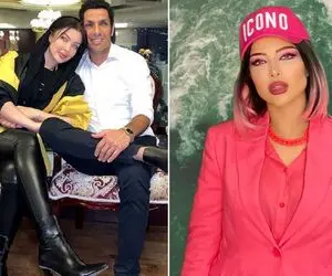 "سپهر حیدری" تو تولد خودش دست زنش برلیان انداخت؛ خانوم با یه قدم ناجور افتاده تو آب!