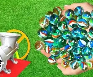 نابخردانه های جذاب؛ اگه تیله رو بریزیم تو چرخ گوشت چه اتفاقی می افتد؟