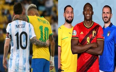 مقایسه تیم‌های منتخب کوپا آمریکا و یورو