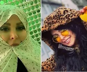 "فلور خانم" دست هر چی دافه از پشت بست؛ تیپ پلنگی با ژست آنچنانی!