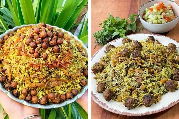 طرز تهیه کلم پلوی شیرازی به همراه ترفند گرفتن بوی بد کلم / دستور پخت سریع و راحت