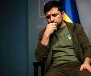 زلنسکی: از بازپس‌گیری سرزمین‌ها عاجزیم