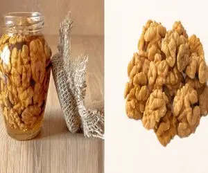 دیگه گردو از دست فروش نخر/ روش عالی برای ابنمک انداختن گردو با ترفند مامان بزرگا