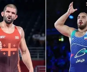ساعت دقیق کشتی فینال امیرحسین زارع با گنو پتریاشویلی فینال المپیک شنبه 20 مرداد