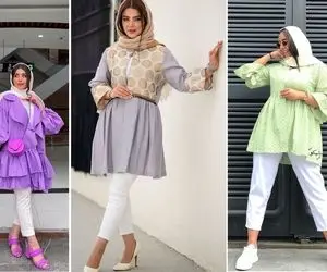 اگه میخوای عین عروسک ناااز بشی پس "مانتو عروسکی" بپوش؛ چجوری و با چی سِتش کنی با من!