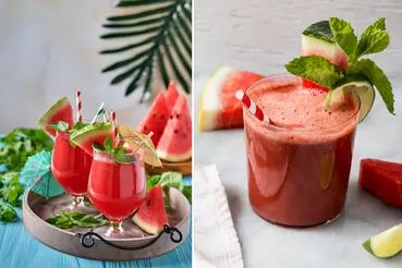 جرعه ای خنکی؛ طرز تهیه اسموتی هندوانه خوشمزه تر از کافی شاپی ها