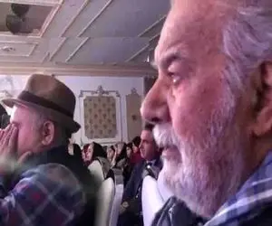 آواز جیگرسوز؛ گریه های بی امان ناصر ملک مطیعی و اکبر عبدی موقعه خوانندگی سالار عقیلی