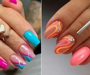 تابستون رو بریز روی ناخن‌هات؛ بالا تا پایین ایده های خفن برای طراحی لاک ناخن رنگی