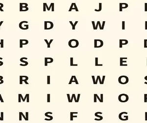 بازی فکری؛ سلاطین حل معماهای سخت میتونن کلمه «NAPPY» رو در جدول پیدا کنن