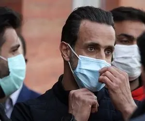 تصویری تلخ از علی کریمی بعد از اعلام درگذشت انصاریان