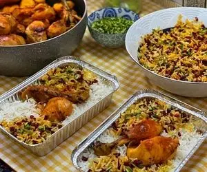 طرز تهیه زرشک پلو با مرغ نذری برای 50 نفر؛ همه چی راجع به درست کردن برنجِش