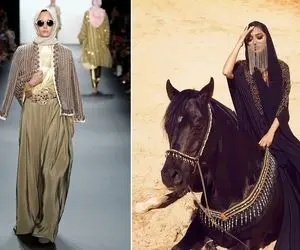 فکردی پاییز فقط واس ماس؟ بیا ببین زنان مدلینگ و لُپ لُپ عرب چه میکنن با استایلای فصلی!