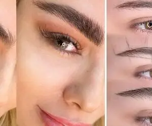 مدل به مدل فیبروز ابرو دخترانه؛ از سبک های طبیعی تا خیلی پهن/بهترین زمان قبل عروسی