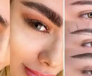 مدل به مدل فیبروز ابرو دخترانه؛ از سبک های طبیعی تا خیلی پهن/بهترین زمان قبل عروسی