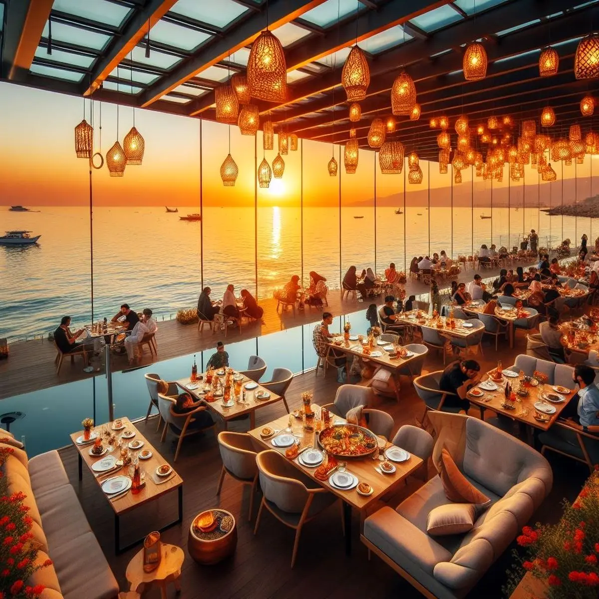 رستورن در کیش