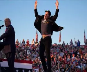 (عکس) واکنش جالب ایلان ماسک به پیروزی ترامپ