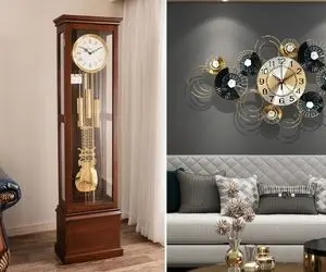 ساعت دیواری بخریم یا ساعت ایستاده / اینجوری انتخاب کنی هرکی اومد خونت چشاش گرد میشه 