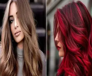 شیک ترین رنگ موهای دخترانه / یخ ترین چهره ها با اینا مدل اروپایی شدن تو که خودتم نازی