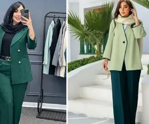 کت شلوار سبز بنتون / برند لاکچری که سر تا پاتو به آس‌ترین شکل ممکن دیزاین میکنه