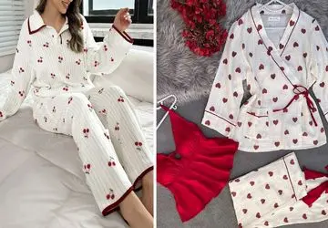 قشنگترین لباس خونگی و پیژامه شیک دخترونه؛ مادر و همسری زیبا شو که به خودش بلده برسه