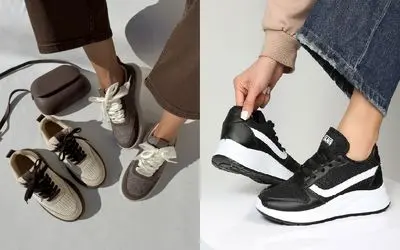 مدل کفش مناسب برای این که پاهای گنده، پهن و دراز ظریف و قشنگ دیده بشن؛ شیک باش بانو