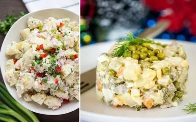 طرز تهیه سالاد کاردینال فرانسوی / یه سالاد خوشمزه مخصوص روزهای گرم