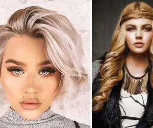 چند ایده خوشگل رنگ مو برای صورت های کشیده؛ فن گرد نشون دادن چهره و بیرون اومدن گونه