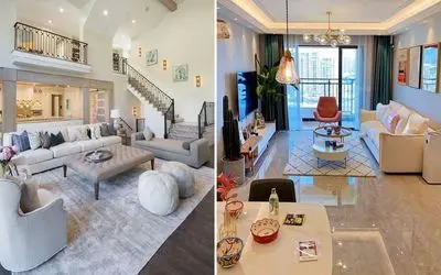 طراحی داخلی آپارتمان 65 متری؛ خلق فضایی شیک مدرن و امروزی اما با رعایت اصول دکوراسیون