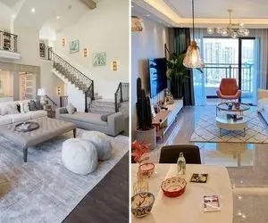 طراحی داخلی آپارتمان 65 متری؛ خلق فضایی شیک مدرن و امروزی اما با رعایت اصول دکوراسیون