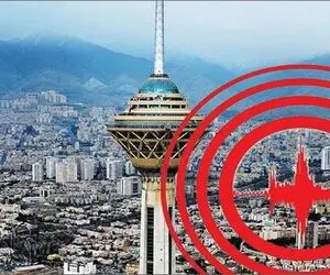 (عکس) شبیه‌سازی زلزله احتمالی تهران 