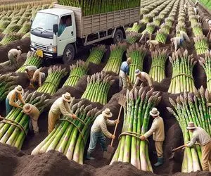 کشاورزی نوین؛ با تجهیزات به روز و جدید سبزیجات پرورش میدن دو برابر قد انسان